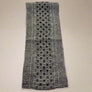 British Wool Chunky Cable Knit Scarf Pebble Grey
