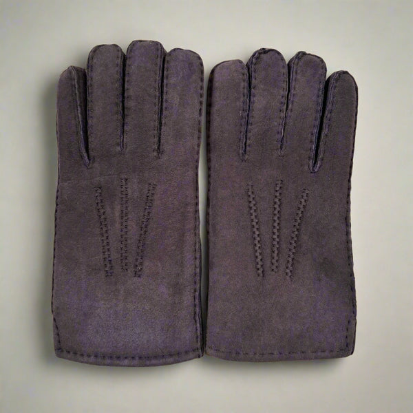 Men's Sheepskin Gloves 100% Genuine Sheepskin for Warmth and