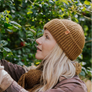Pure British Wool Beanie Hat and Scarf Chunky