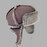 British Made Sheepskin Trapper Hat with Ear Flaps