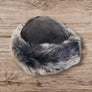 Toscana Lambskin Trim Hat in Granite Grey