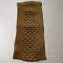 Long British Wool Chunky Cable Knit Scarf Amberwood