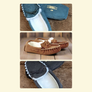 Nursey Sheepskin Moccasin Slippers in Natural Shades