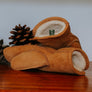 Superwarm Real Sheepskin Mittens Handstitched