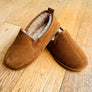 Unisex Sheepskin Lined Soft Suede Sole Slippers