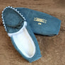 Our Signature Sheepskin Moccasin Slippers - The Waveney in Natural Shades
