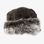 Nursey Sheepskin Hat with Black Toscana Trim