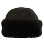 Teak Dark Brown Sheepskin Hat
