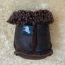Handmade Genuine Sheepskin Baby Booties - Pram Shoes