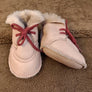 Handmade Genuine Sheepskin Baby Booties - Pram Shoes