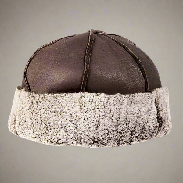 Genuine Sheepskin Hat | Handmade British Beanie Cap for Ultimate