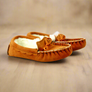 Luxury Moccasin Slipper Tobacco Tan