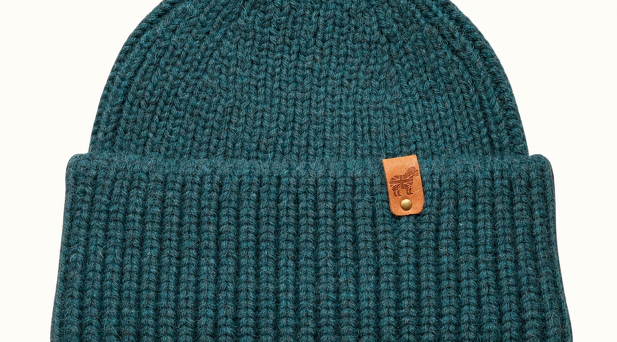 Transformative Teal: 2026's Colour of the Year Comes to Our British Wool Beanie