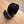Black Leather Coin Purse Open