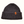 Pure British Wool Beanie Hats Ribbed Denim Navy Blue Marl