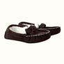 Dark Ebony Brown Sheepskin Moccasin Slippers Waveney Made in UK Special Limited Edition
