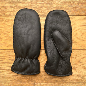 Men's 100% Nappa Sheepskin Leather Mittens | Handstitched Gauntlet Mitt