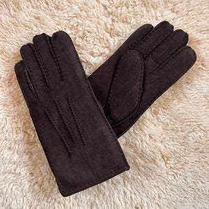 Made in the UK sheepskin gloves for women