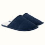 slip on sheepskin slippers  in navy colour