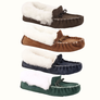 Premium Moccasin Sheepskin and Lambswool Slippers