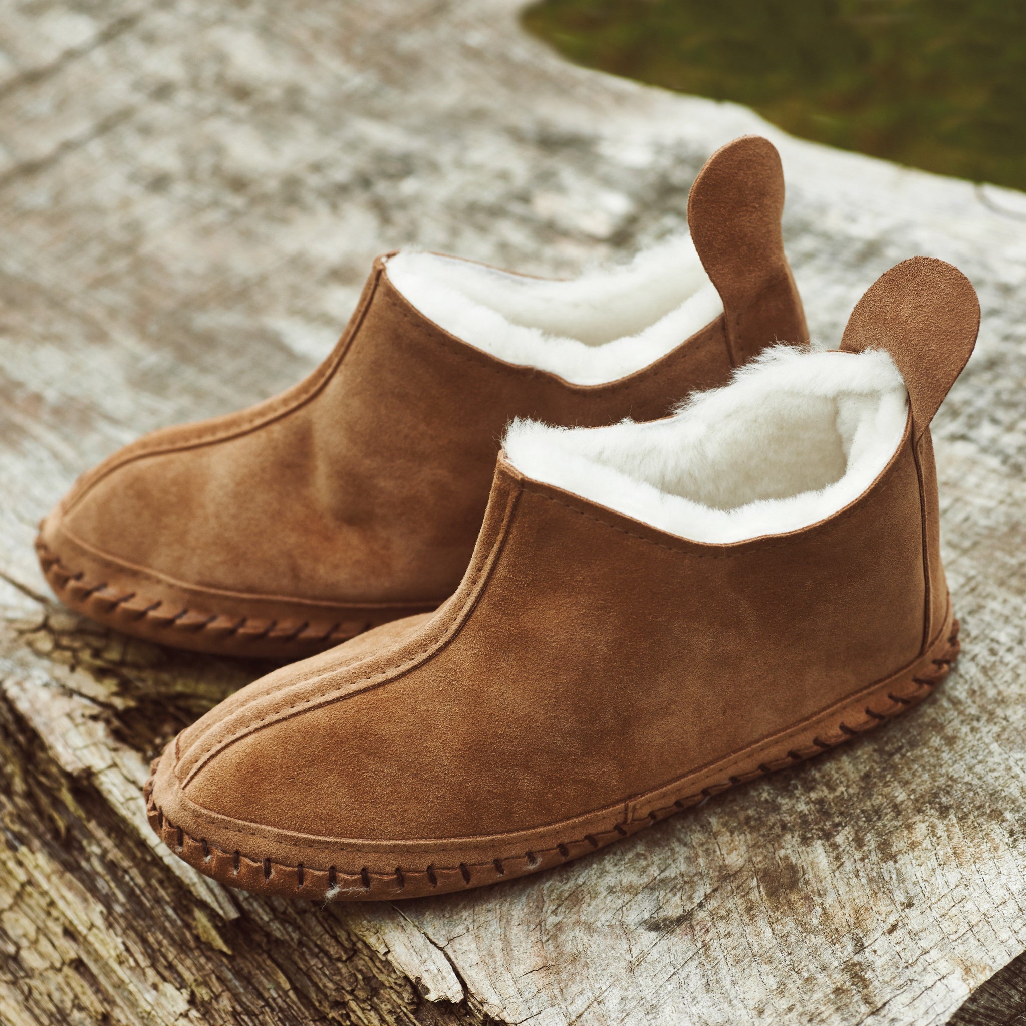 Sheepskin Slipper Slipper Boots Size 10 Men's Sheepskin Ankle Boot