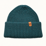 Transformative Teal Beanie Hat in British Wool Turquoise
