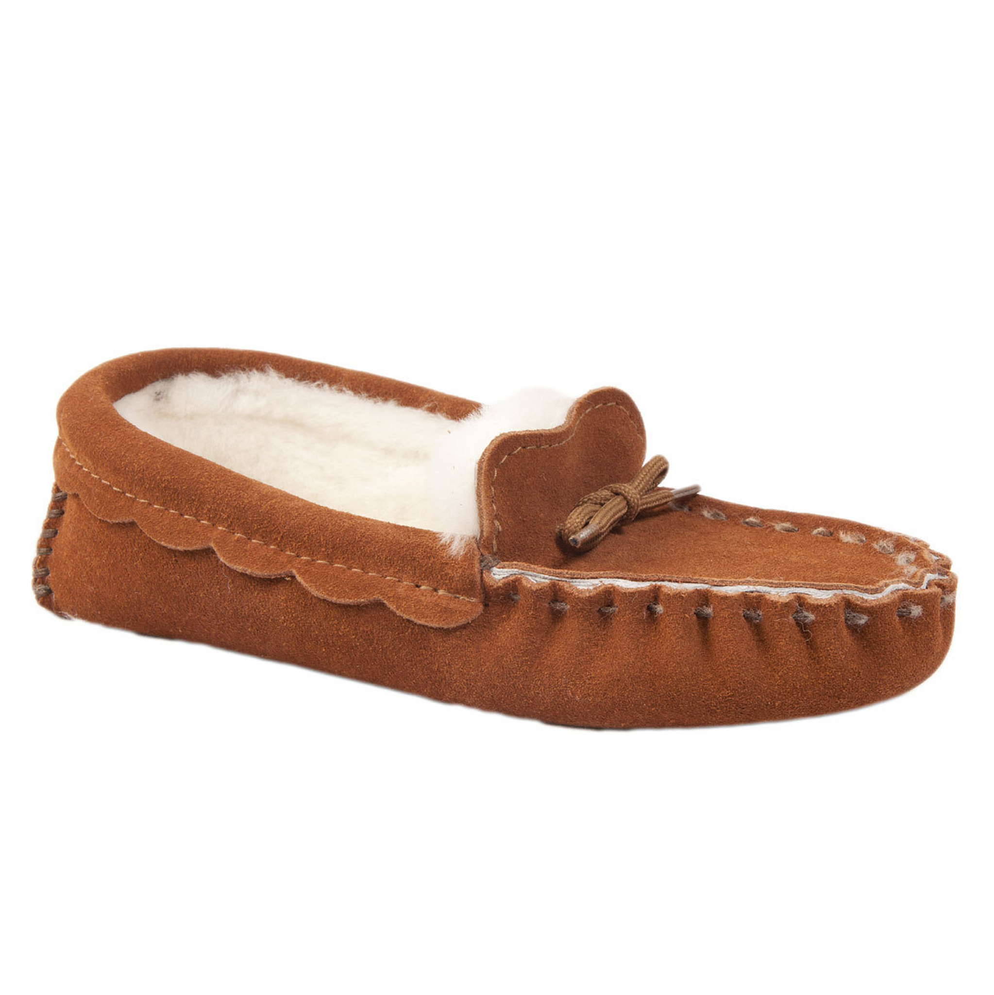 Sheepskin Moccasin Slippers Made in the UK for Men or Women. Nursey Sheepskin