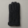 Men's Classic Black hand-stitched sheepskin glove