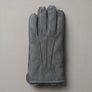 Men's Classic Dark Grey hand-stitched sheepskin glove
