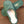 Slip on Mule sheepskin slippers in heritage green