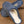 Slip on Mule sheepskin slipper navy blue