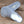  Slip on Mule sheepskin slippers in school grey