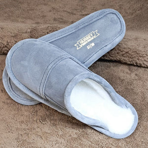  Slip on Mule sheepskin slippers in school grey
