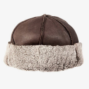 Handmade Sheepskin Beanie Hat
